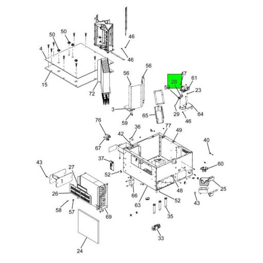 2503730C1 | Navistar International® | LEVER BLEND DOOR