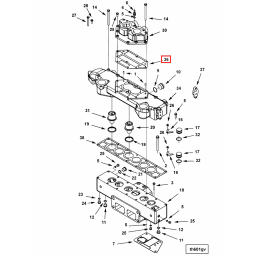 4101149 Cummins | Water Transfer Connection Gasket | Source One Parts ...
