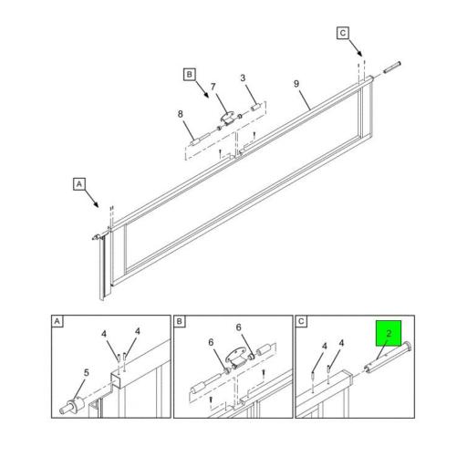 3724491C3 | Navistar International® | PLUG DOOR ATTACHMENT INSERT ...