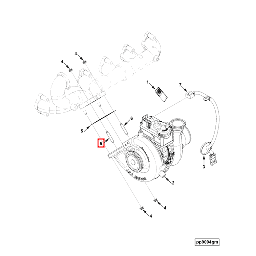 5286984 Cummins | Double End Collar Stud | Source One Parts Center