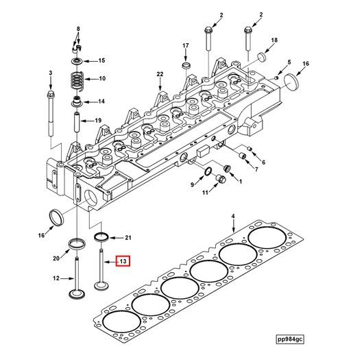 3927255 Cummins | Exhaust Valve | Source One Parts Center