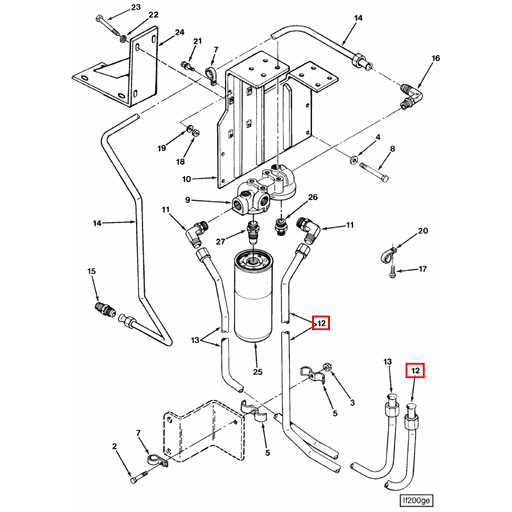 3049113 Cummins | Lubricating Oil Supply Tube | Source One Parts Center