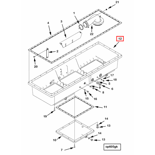 3639414 Cummins | Oil Pan Adapter | Source One Parts Center