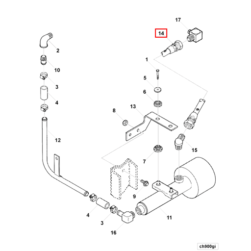 3911876 Cummins | Flexible Hose | Source One Parts Center
