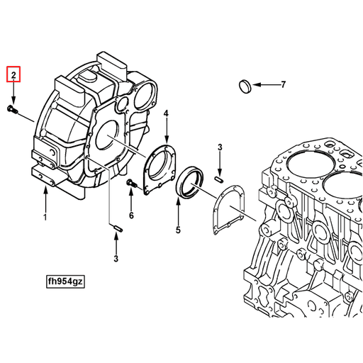4900770 Cummins | Hexagon Flange Head Cap Screw | Source One Parts Center