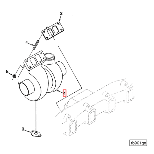3528773 3528773 Cummins | H1 Turbo | Source One Parts Center