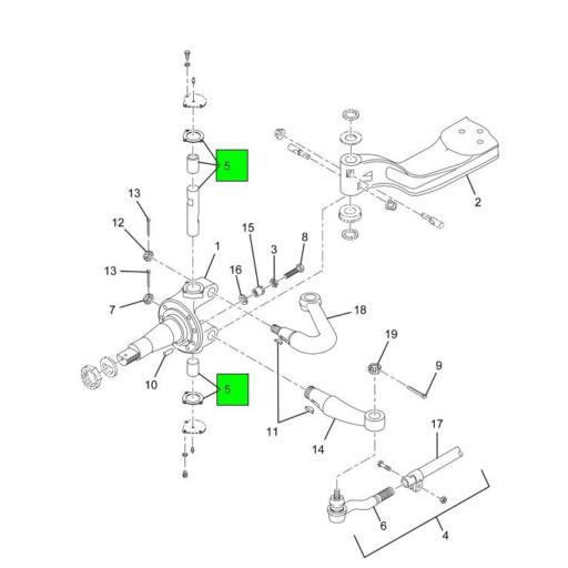 R201609 | Navistar International® | KIT KING PIN | Source One Parts Center