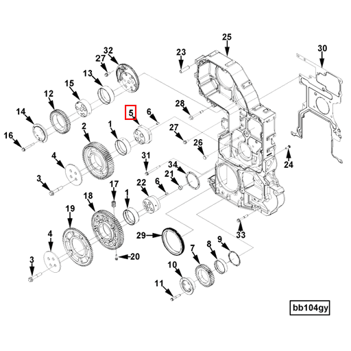 3686018 Cummins | Idler Shaft | Source One Parts Center