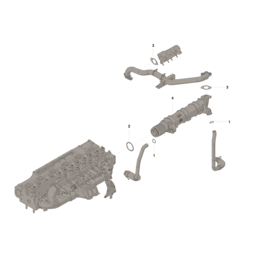 4376312 | Cummins® | Exhaust Recirculation Cooler Kit | Source One