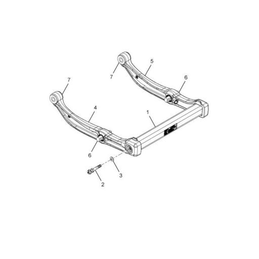 H67249010 Navistar International | BEAM F/R SPRING 9314MM