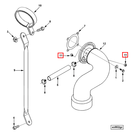 4019889 Cummins | Exhaust Outlet Connection | Source One Parts Center