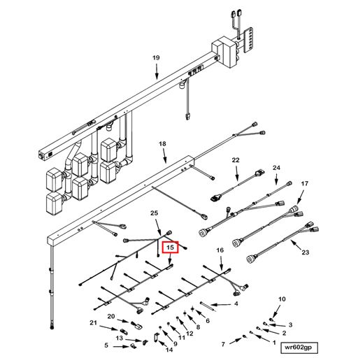 3640798 Cummins | Electronic Control Module Wiring Harness | Source One ...