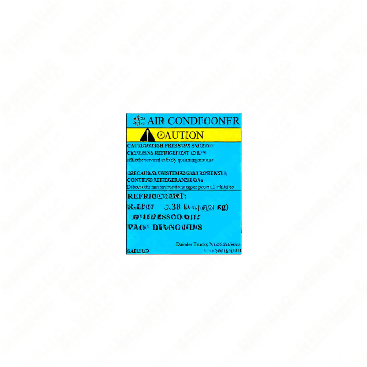 24-01811-011 Freightliner | Denso Label - 338 lbs / 153 kg | Source One ...