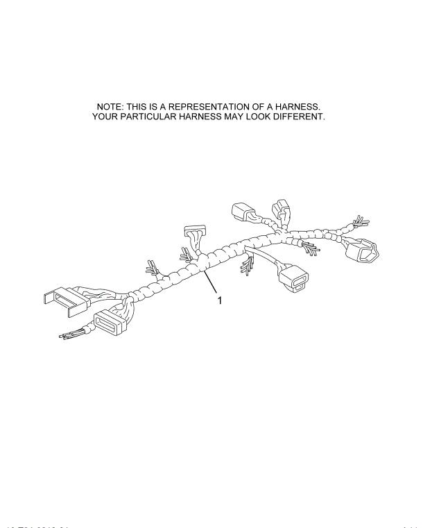 6091313F93 Navistar International | Sleeper Harness HVAC with Manual ...
