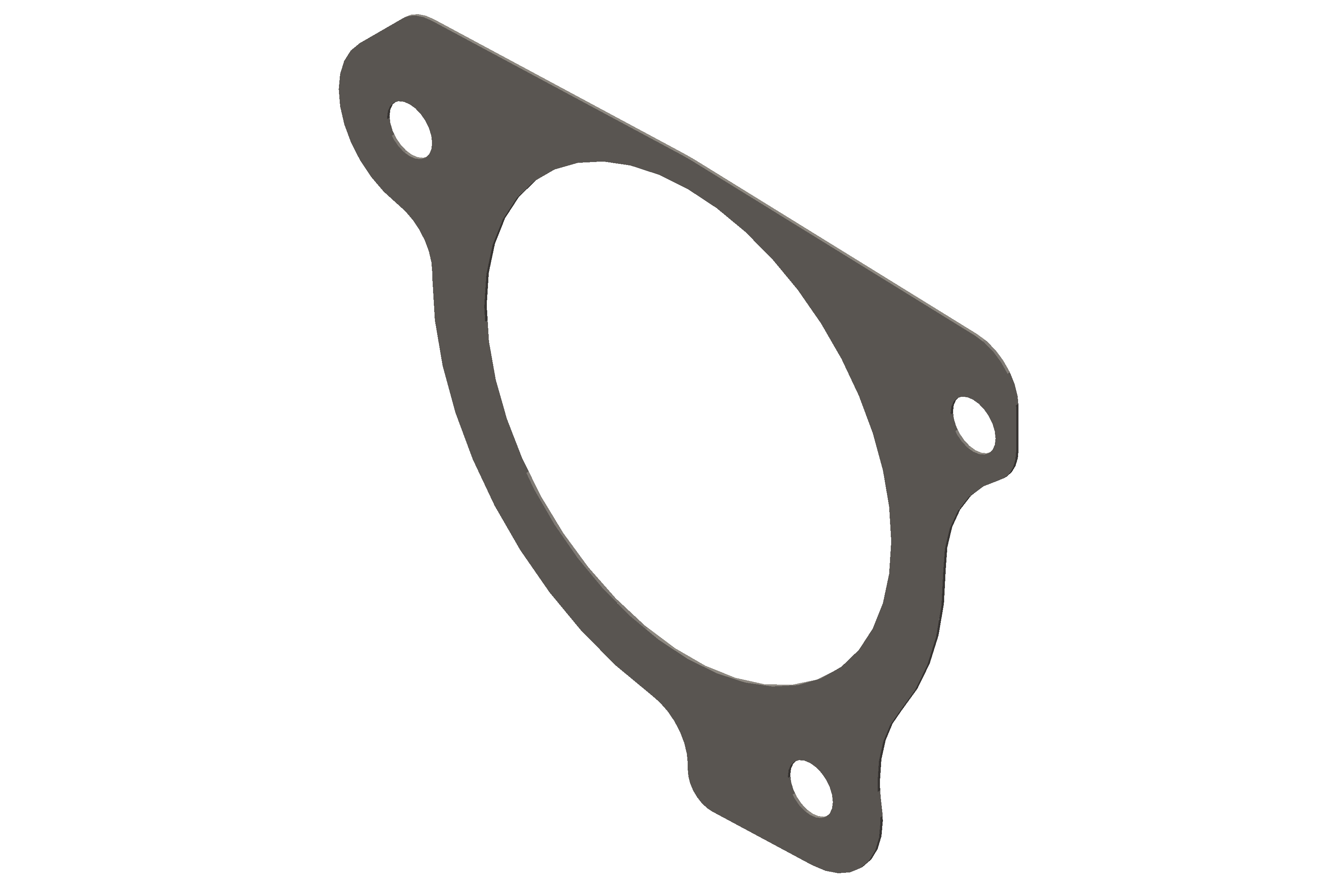 3101054 Cummins® Thermostat Housing Gasket Source One Parts Center