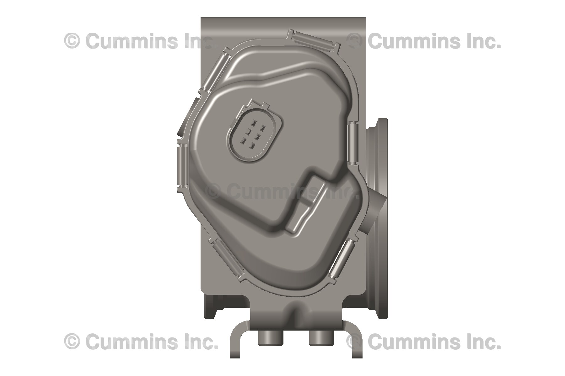 5552195 Cummins® Exhaust Throttle Valve Source One Parts Center