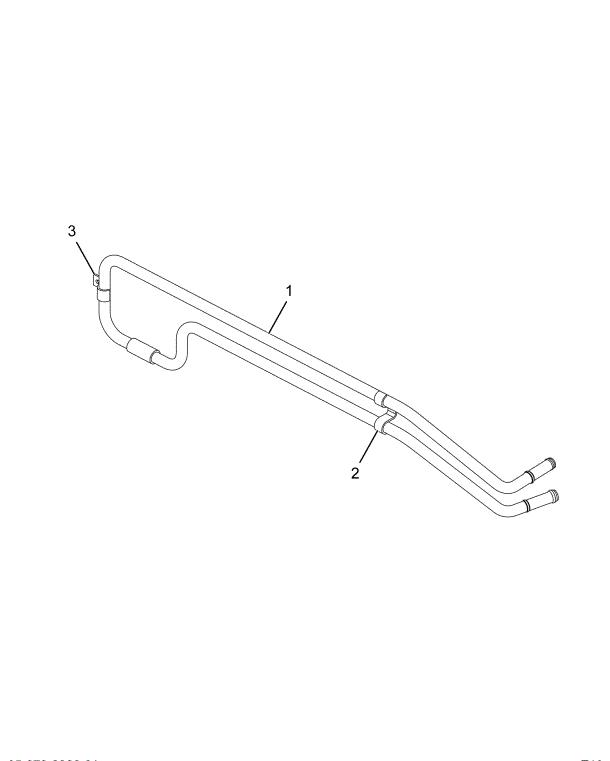 4087299C2 | Genuine Navistar International® POWER STEERING LINES COOLING  LOOP