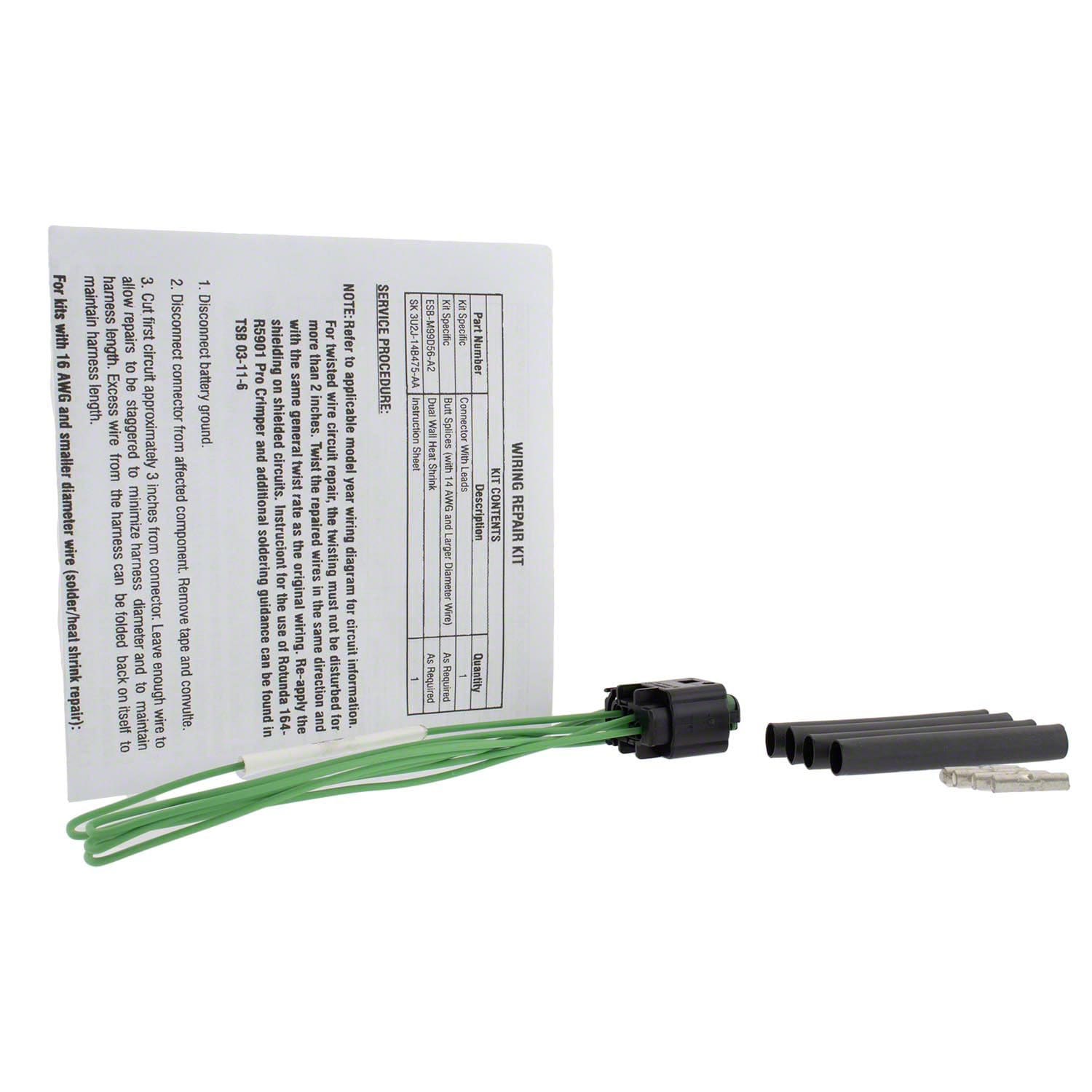 WPT1704 Ford | Suspension Yaw Sensor Connector Wire | Source One Parts ...