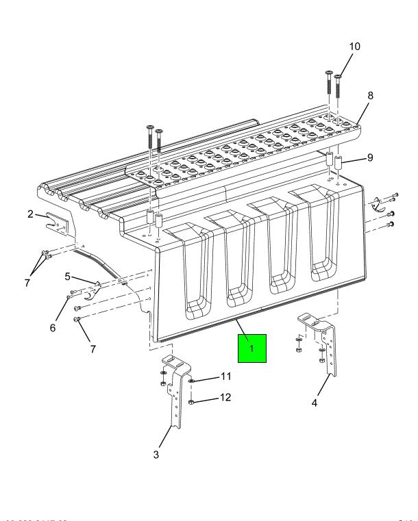 3999393C4 | Genuine Navistar International® COVER30BATTERY BOXPLASTIC