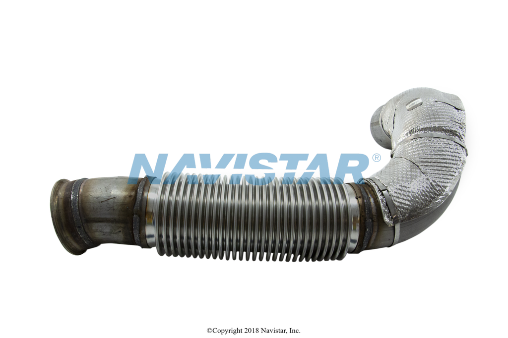 3816007C91 | Genuine Navistar International® PIPE EXHAUST TURBOCHARGER  RIGHT- SIDE MOUNTING