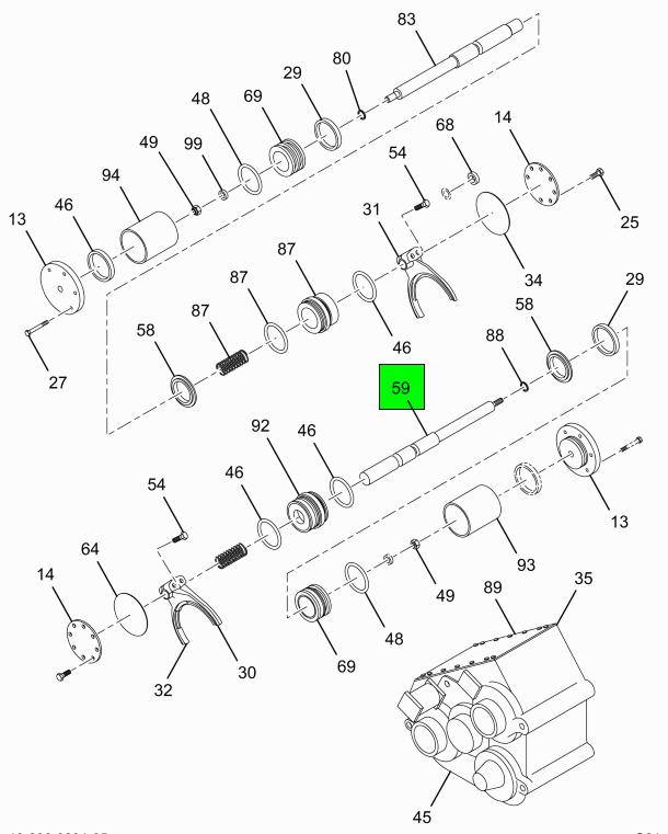 2592307C1 | Navistar International® | SHAFT TRANSMISSION | Source