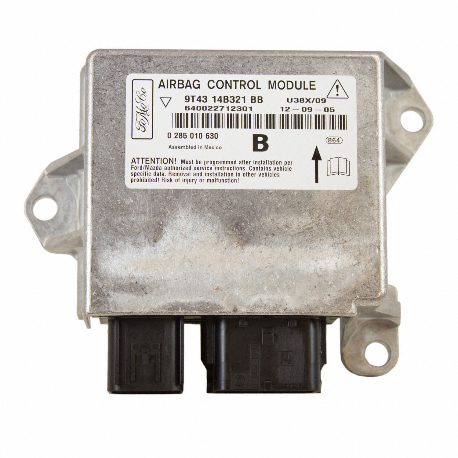 8T4Z14B321A Ford | Air Bag Control Module Sensor Multiple Restraint ...