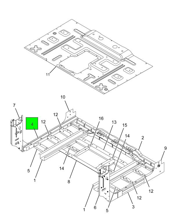 3547270C2 | Navistar International® | SILL CAB OUTER SIDE - RH | Source ...