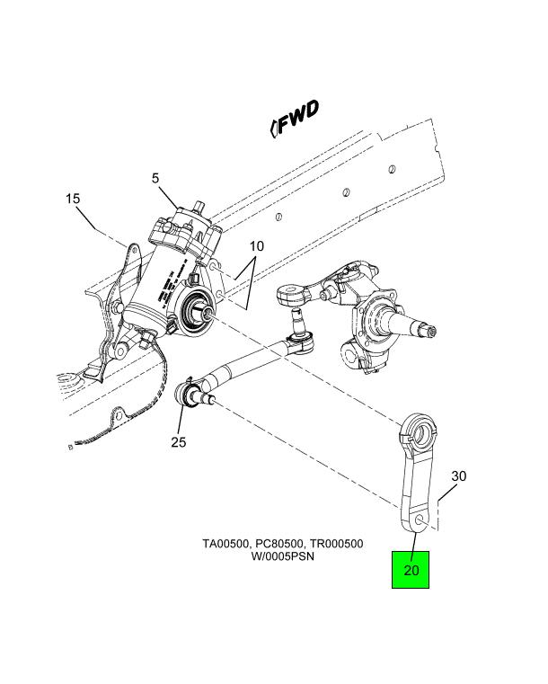 3878996C1 | Navistar International® | ARM STEERING GEAR SHEPPARD MD83 ...