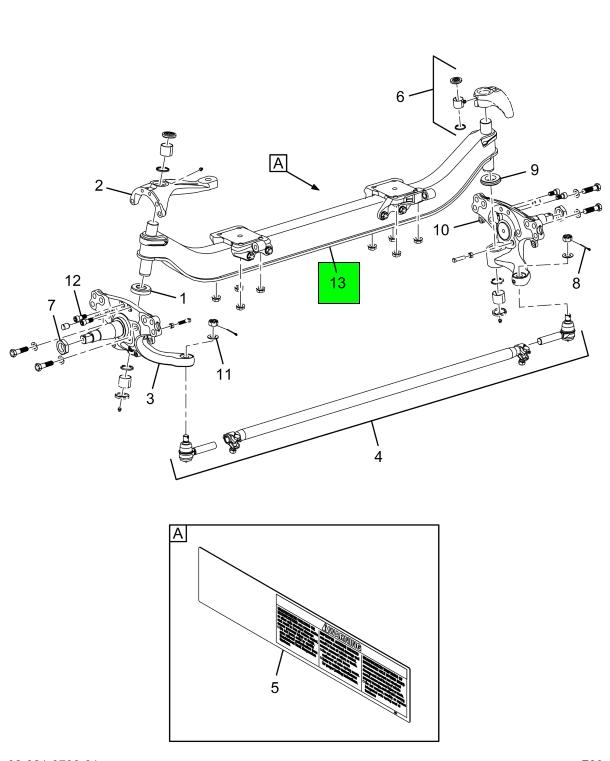 H92996008M Navistar International | AXLE FRONT | Source One