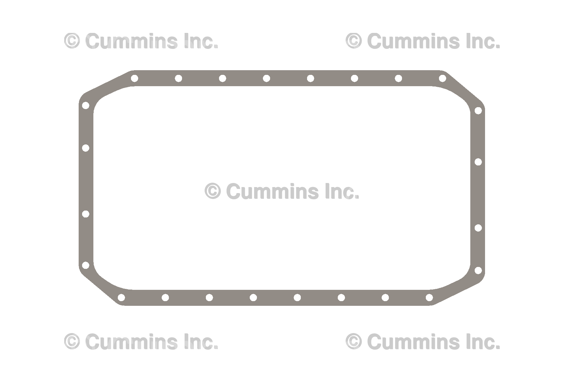 5288737 Cummins® Oil Pan Gasket Source One Parts Center