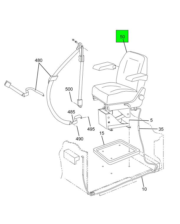 National 21 Seat Opal Vinyl - Aftermarket Truck Parts