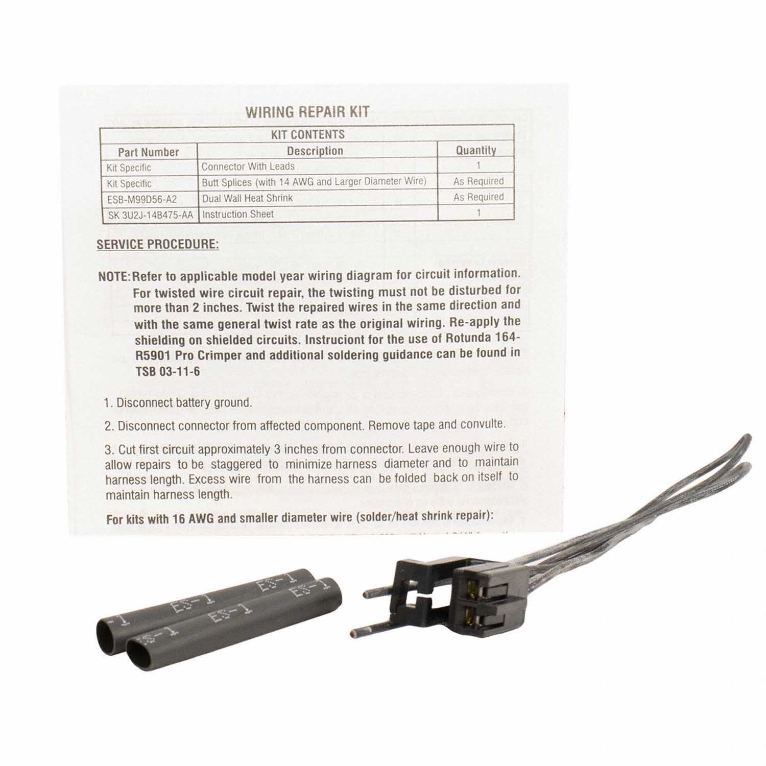 WPT597 Ford | Instrument Panel Connector Wire | Source One Parts Center
