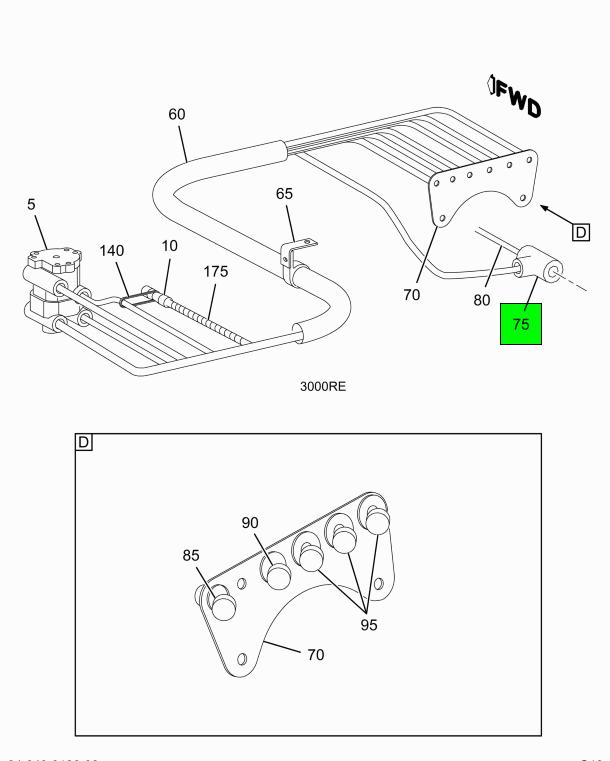 2024459C1 | Genuine Navistar International® FITTING ELBOW DROP 3/8 X 3/8