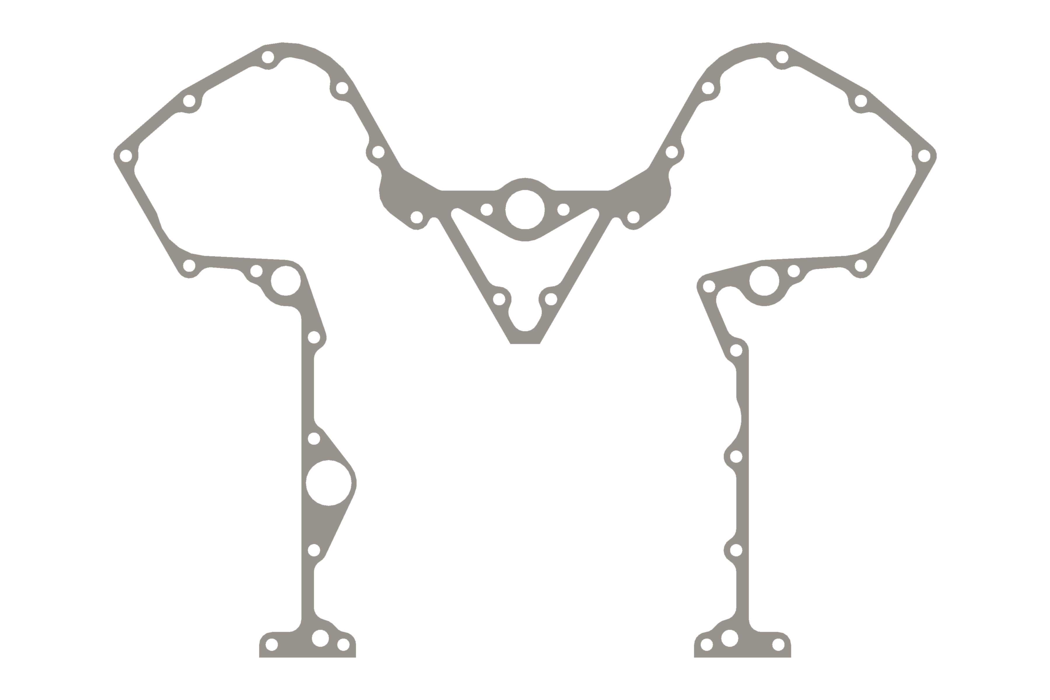 3644502 | Cummins® | Gear Housing Gasket | Source One Parts Center