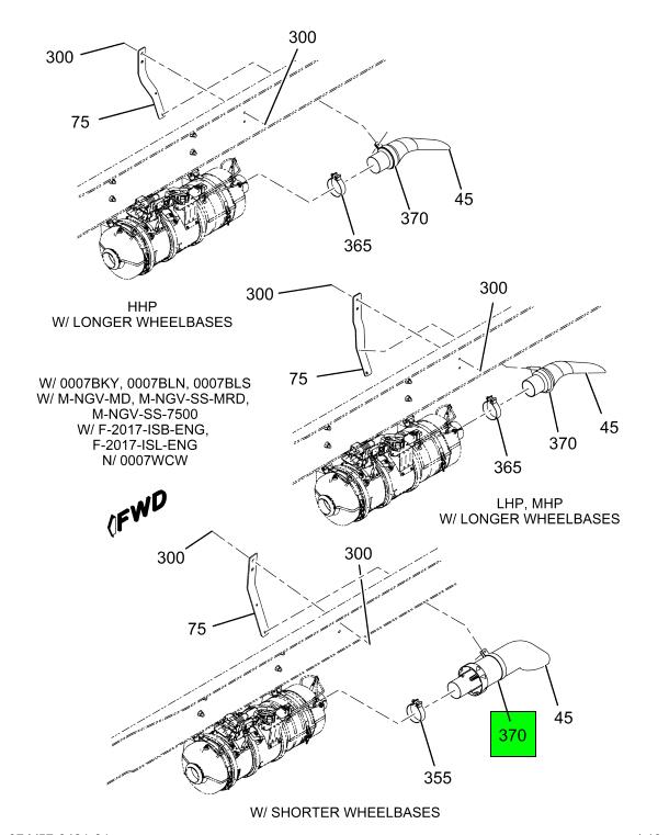 4062591C3 | Genuine Navistar International® CLAMP EXHAUST PIPE