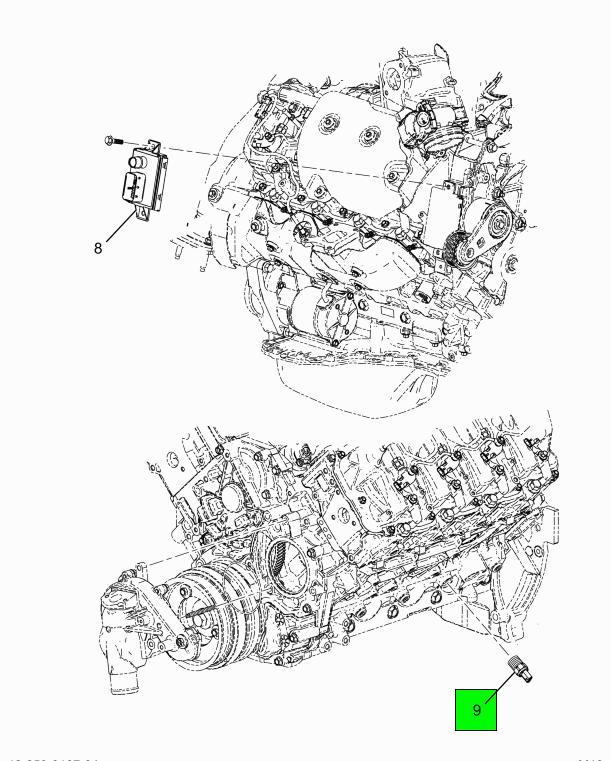 Qanda Oil Pressure Sensor Location For Maxxforce Dt466 54 Off