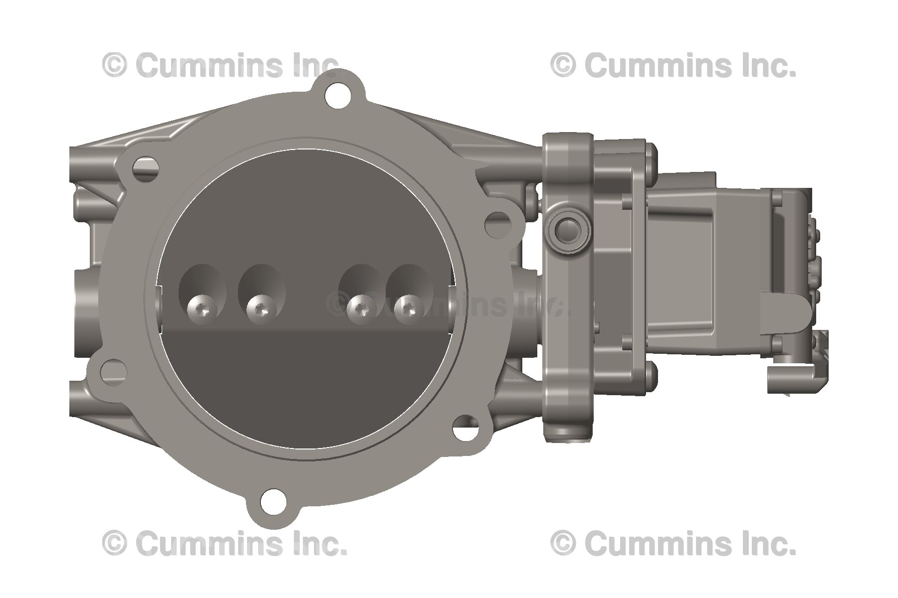 5416164 Cummins® Exhaust Throttle Valve Source One Parts Center