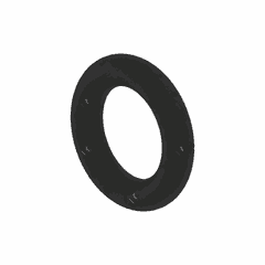 Viton Seal Ring - 0.070 Inch Thickness, 0.208 Inch I.D., S60 14L