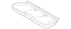 Seat Cover Cushion - Rear