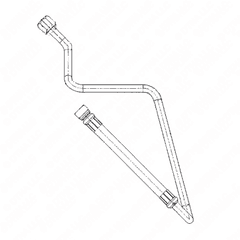Air Compressor Tube Assembly for S60 14L EPA07