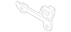 Power Brake Booster Vacuum Hose Bracket Pipe Clamp - 2.0L
