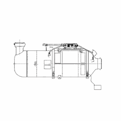 3/8 - 24 JIC Connector for ATD S60 14L EPA07