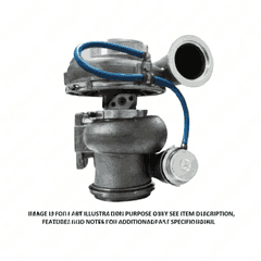 Turbo Assembly - 1.22 A/R, High and Medium Mount, 11L, Pre-98