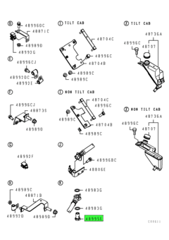 EYEBOLT,P/S OIL LINE 1