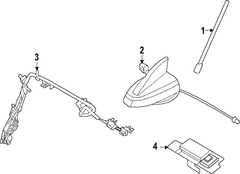 Radio Aerial Support Antenna Base STANCHION <br>Radio