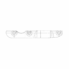 Exhaust Manifold Heat Shield for S60 14L EPA07