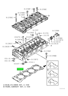 GASKET,CYLINDER HEAD 1