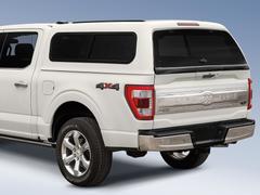 F-150 2021-2024 Leer Group Star White CabHigh Sport Bed Cap for 5.5 Bed, Paint Code AZ - NON-RETURNABLE