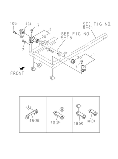 Horizontal Air Brake Bracket