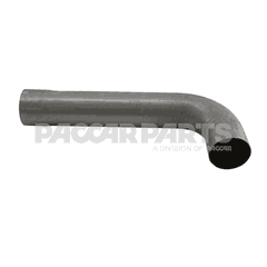 PIPE-EXHAUST 90DEG 5" STL ALMZ OD/ID